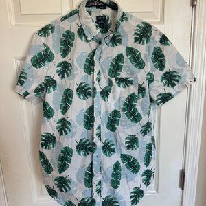 J Crew Shirt Leaf